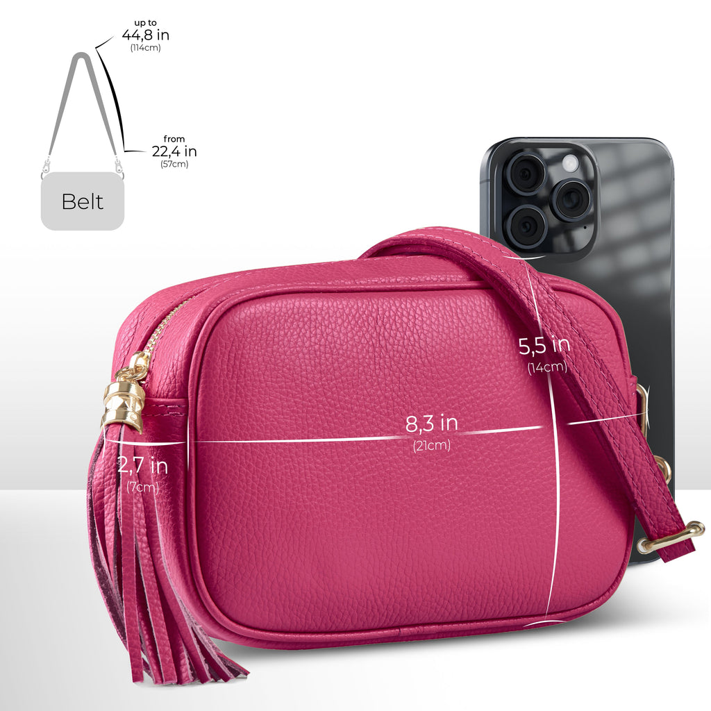 Parma Full-Grain Leather Crossbody