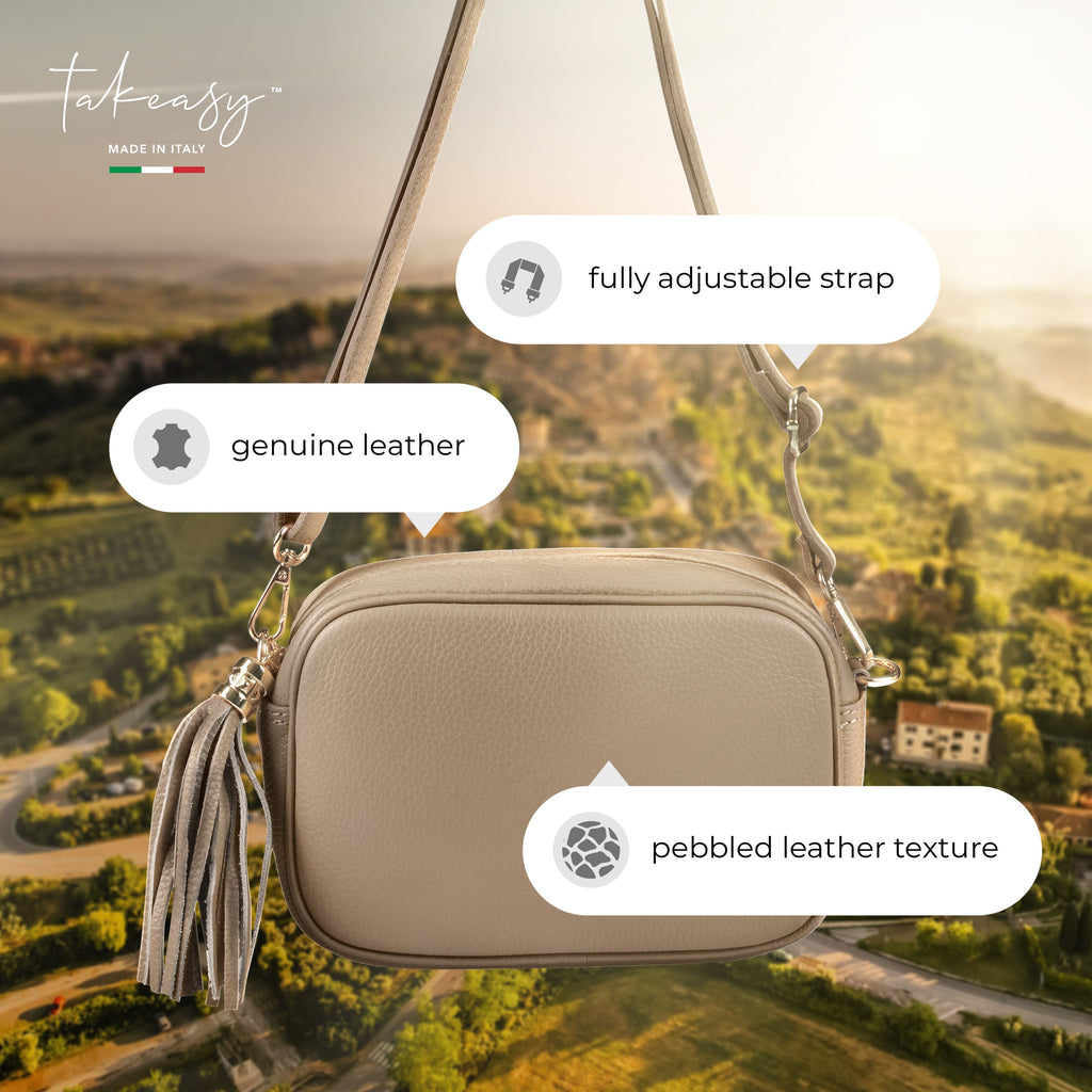 Parma Full-Grain Leather Crossbody