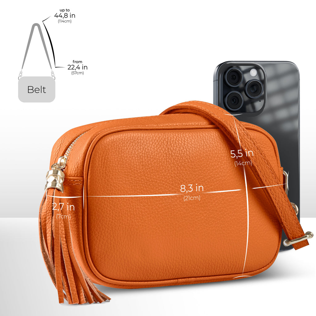 Parma Full-Grain Leather Crossbody