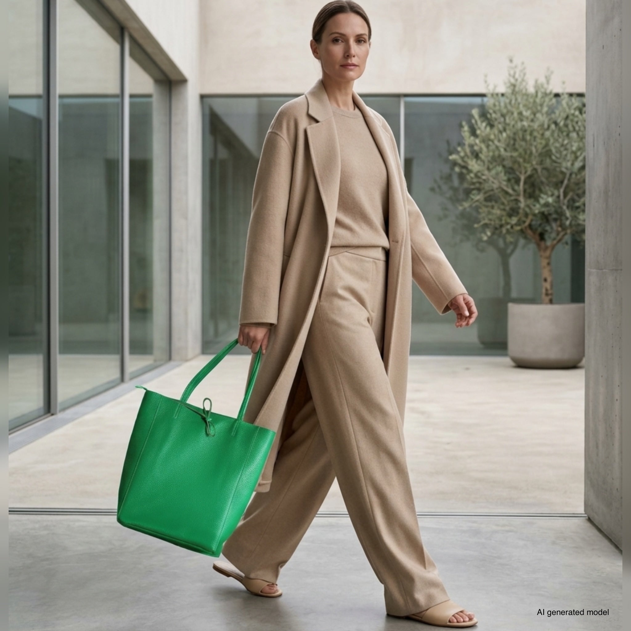 Firenze Full-Grain Leather Tote