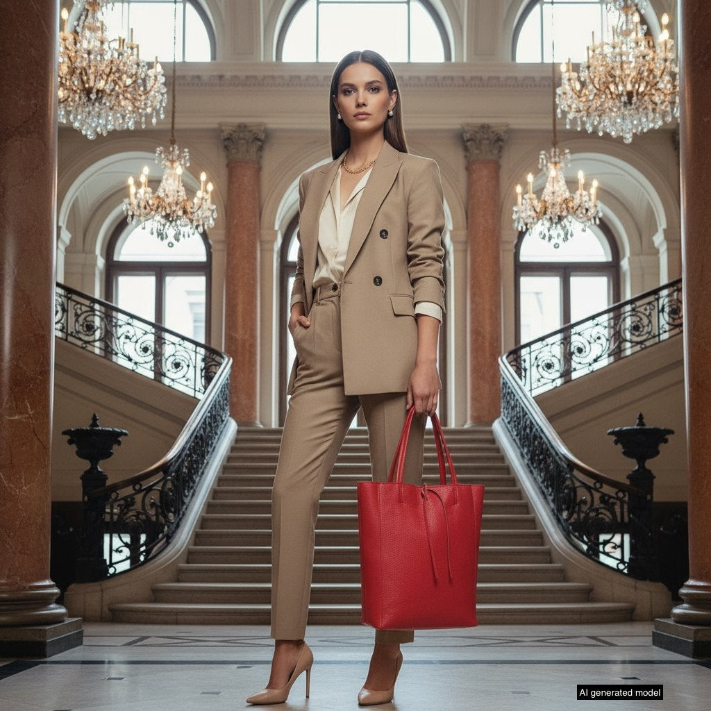 Firenze Full-Grain Leather Tote