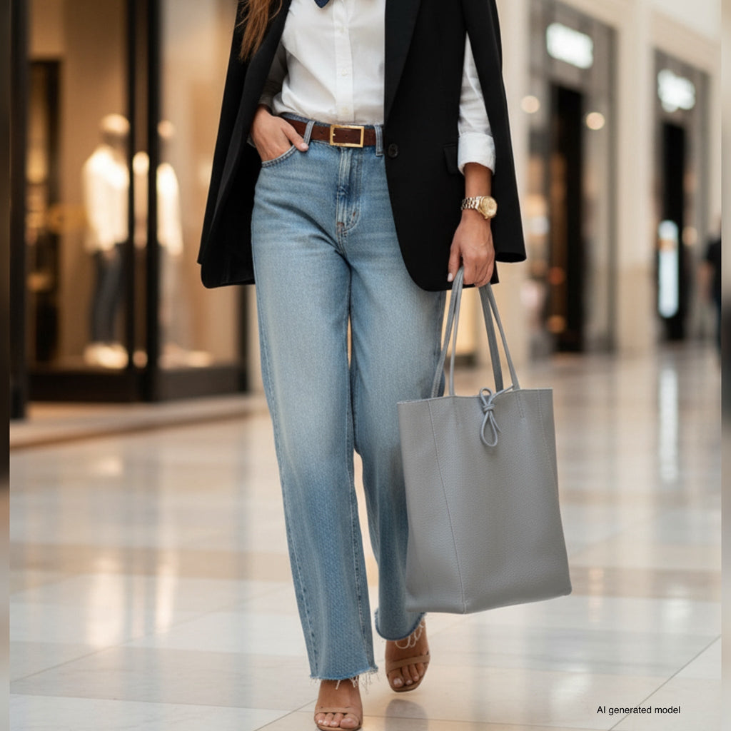 Firenze Full-Grain Leather Tote