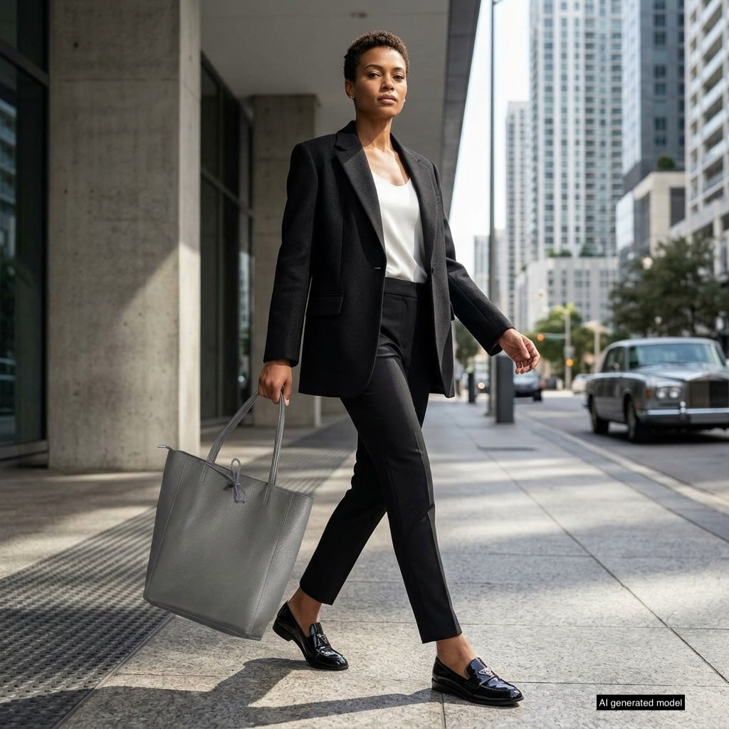 Firenze Full-Grain Leather Tote
