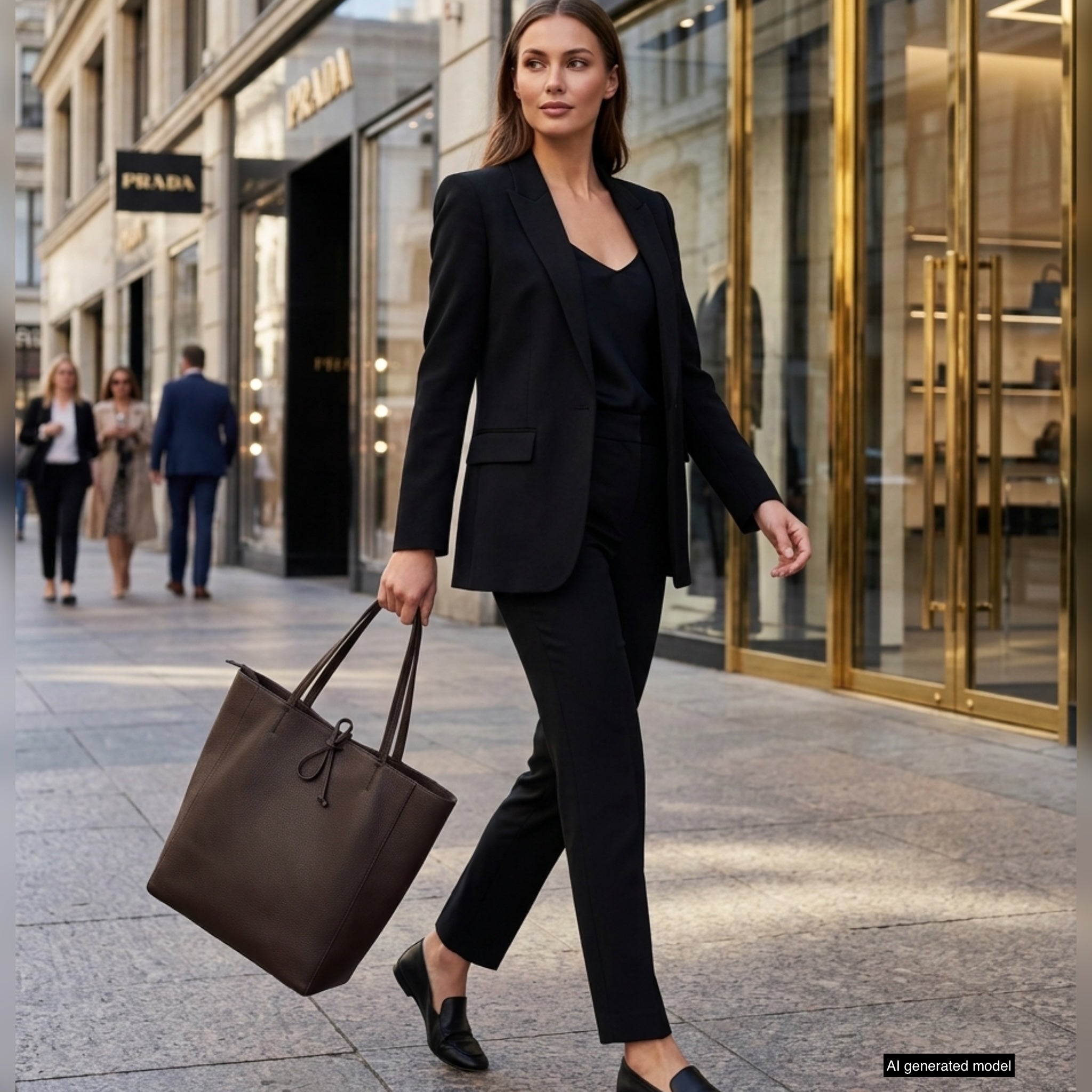 Firenze Full-Grain Leather Tote
