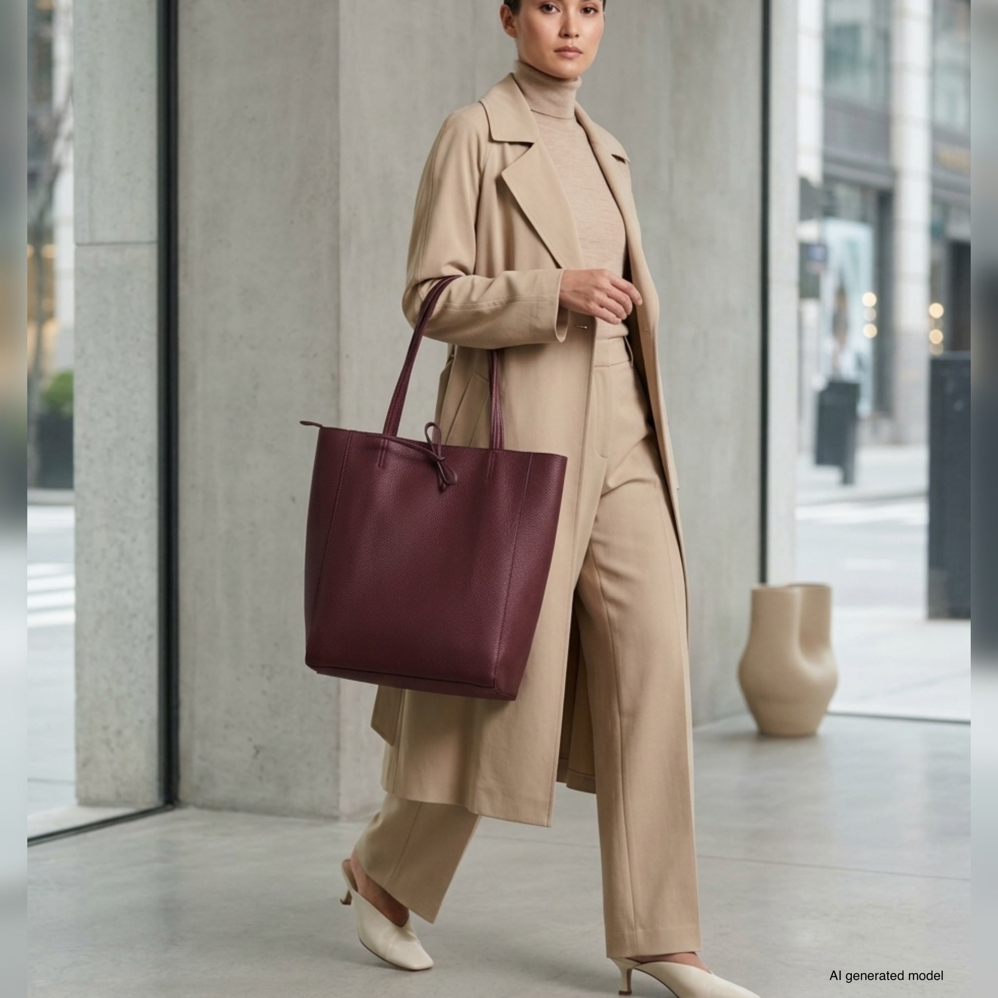 Firenze Full-Grain Leather Tote