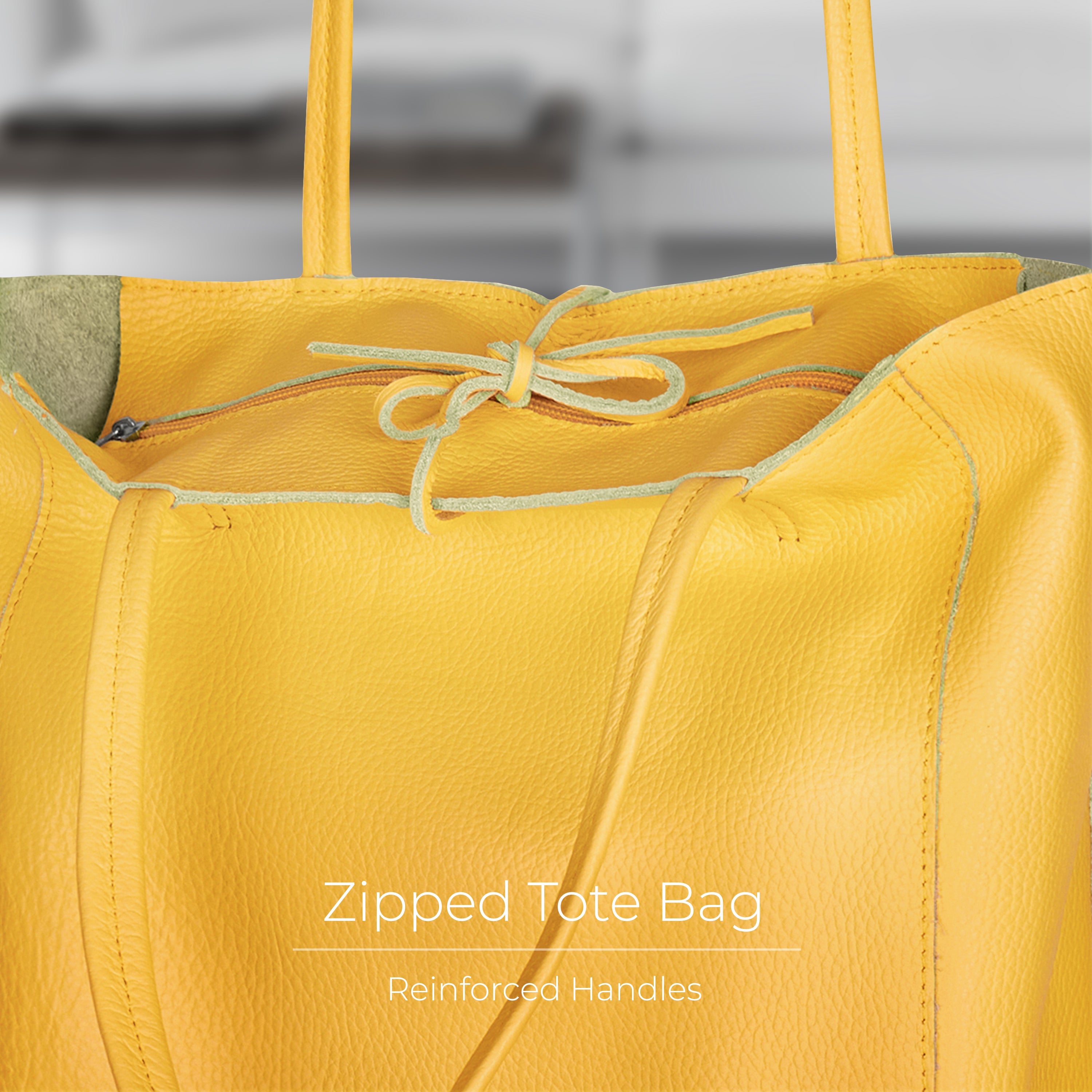 Firenze Full-Grain Leather Tote