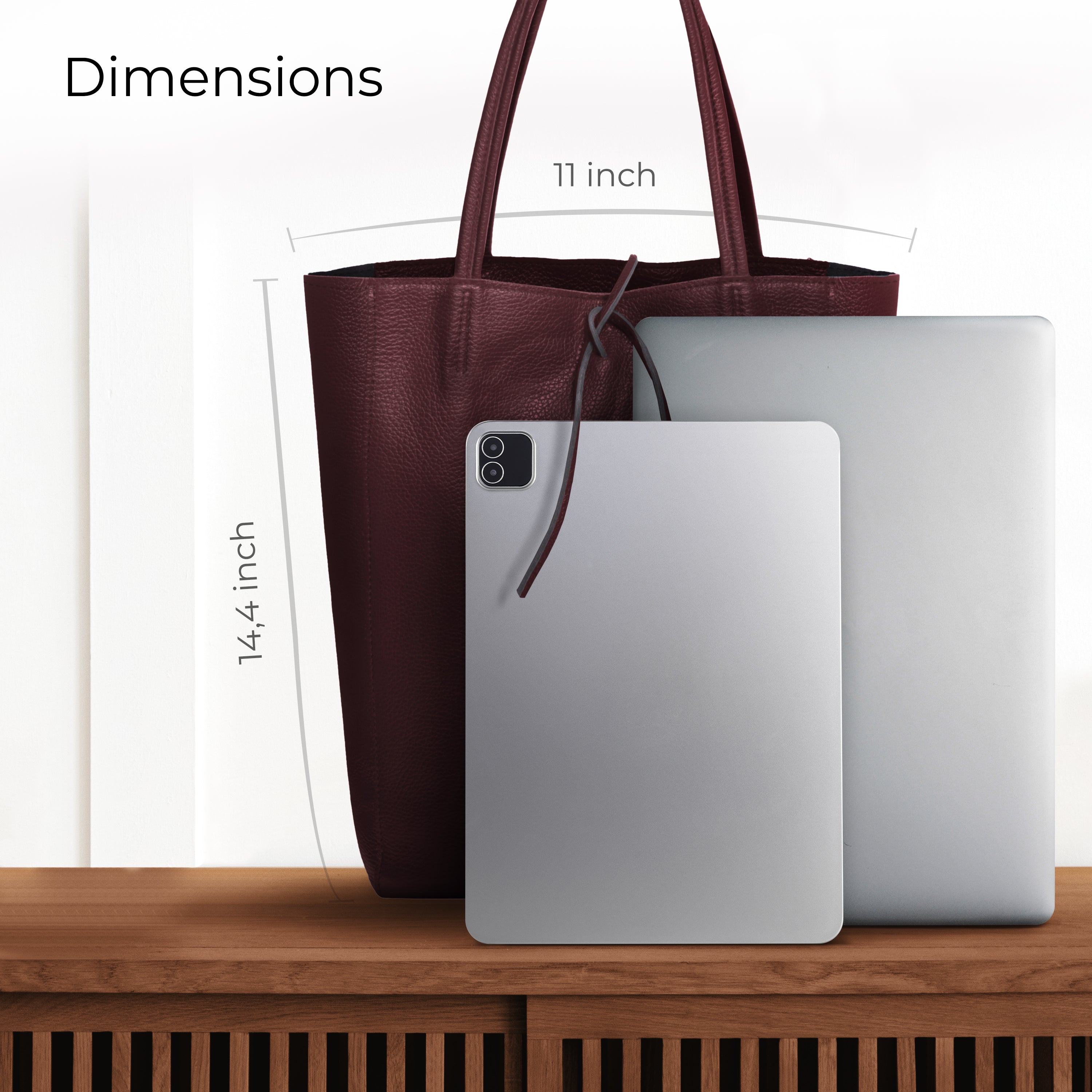 Firenze Full-Grain Leather Tote