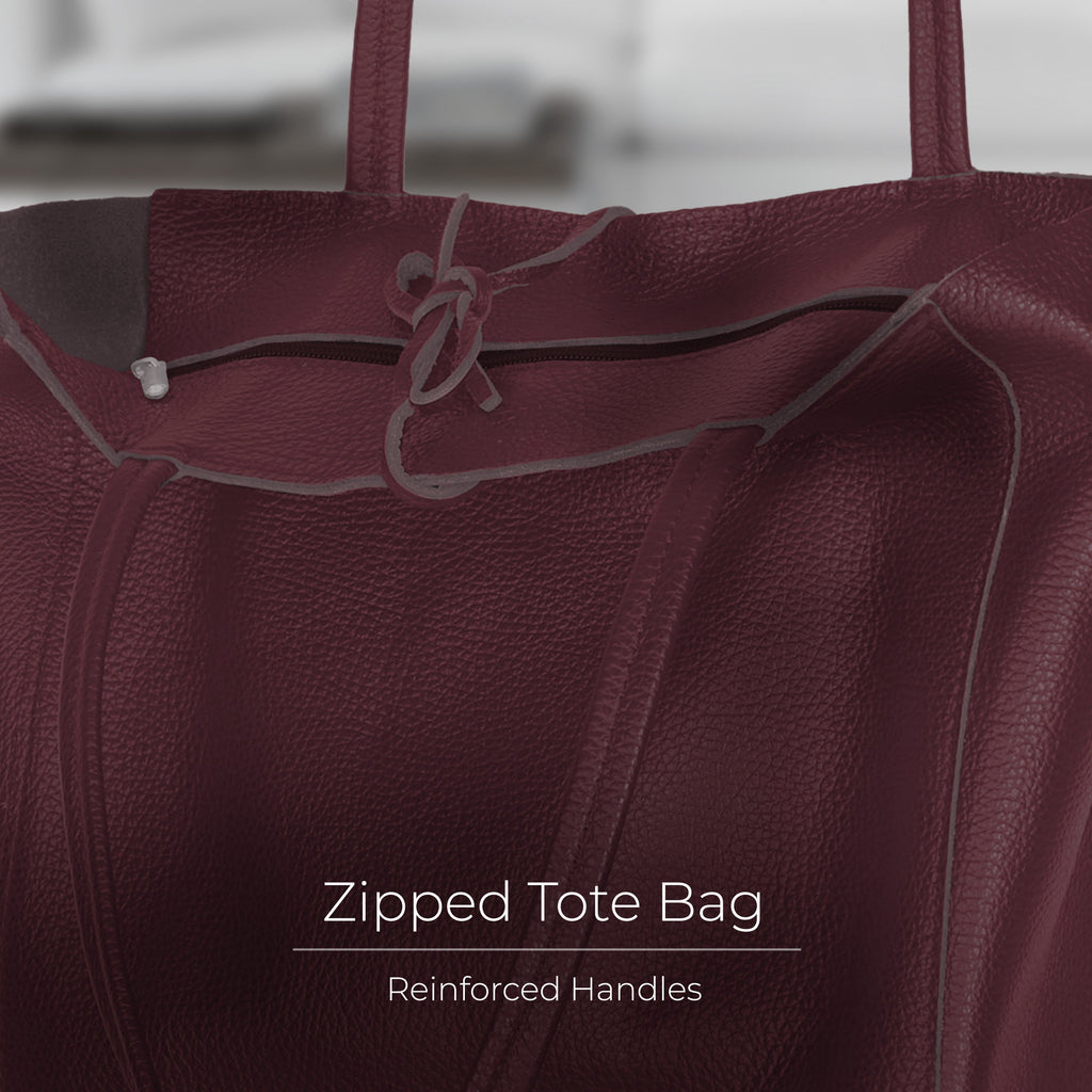 Firenze Full-Grain Leather Tote