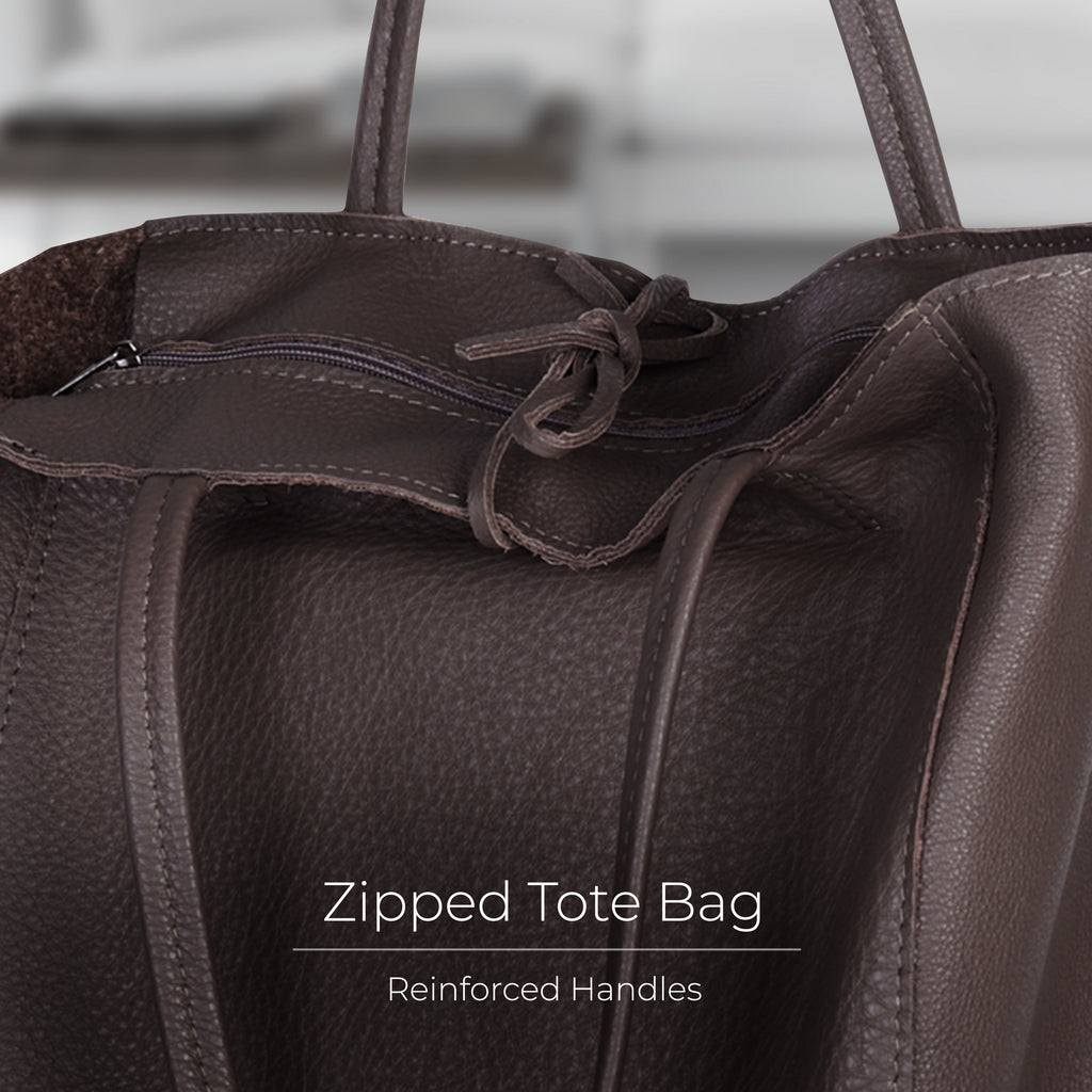 Firenze Full-Grain Leather Tote