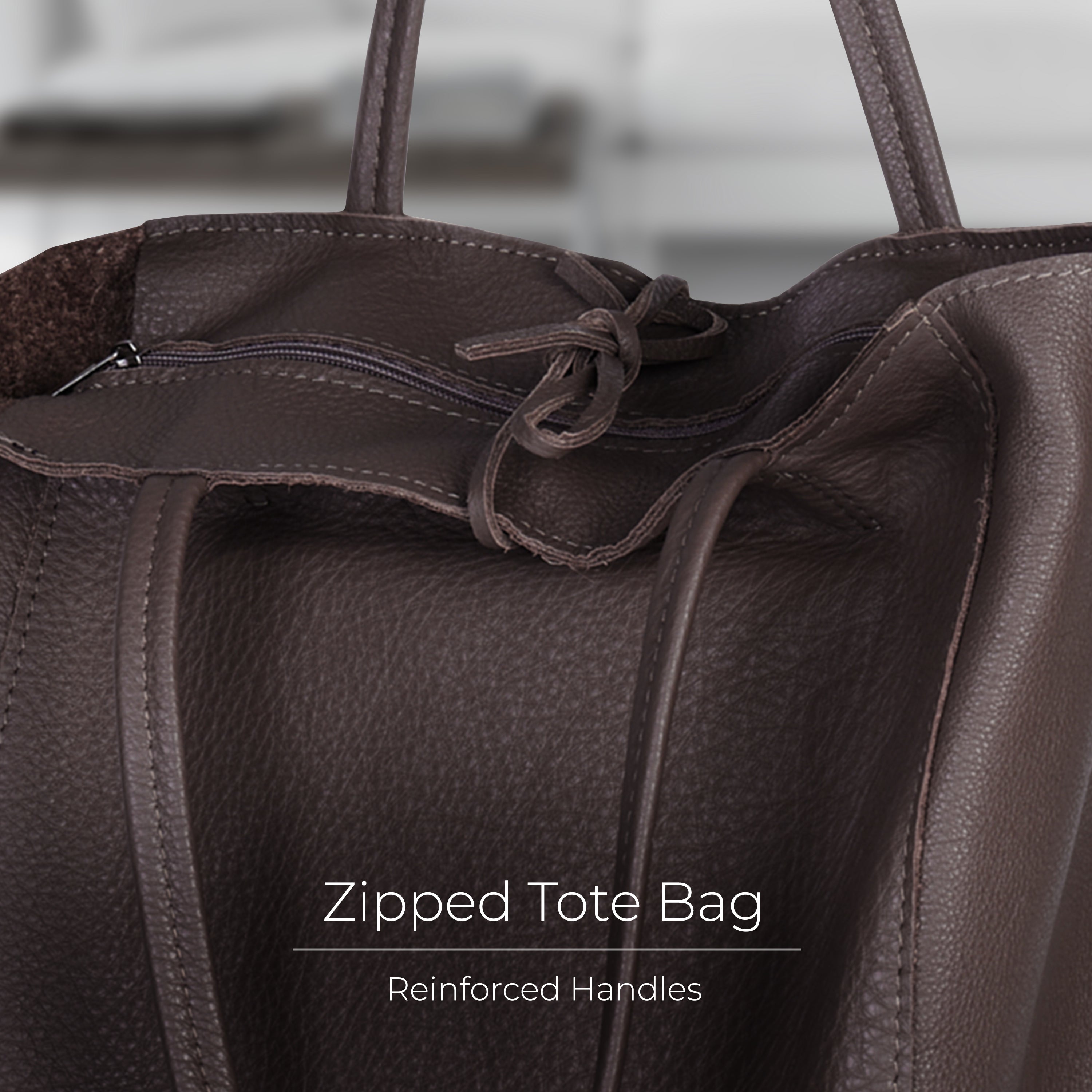 Firenze Full-Grain Leather Tote