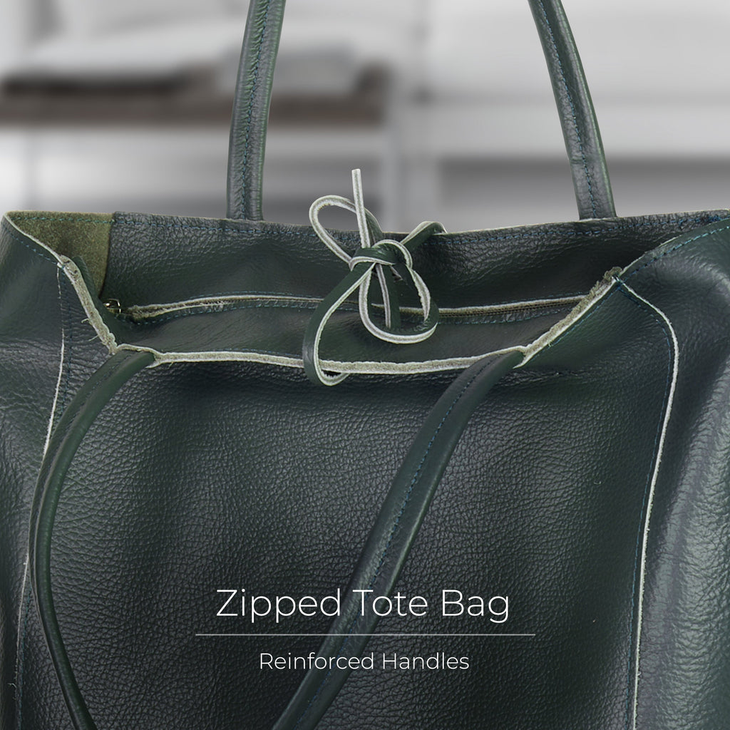 Firenze Full-Grain Leather Tote