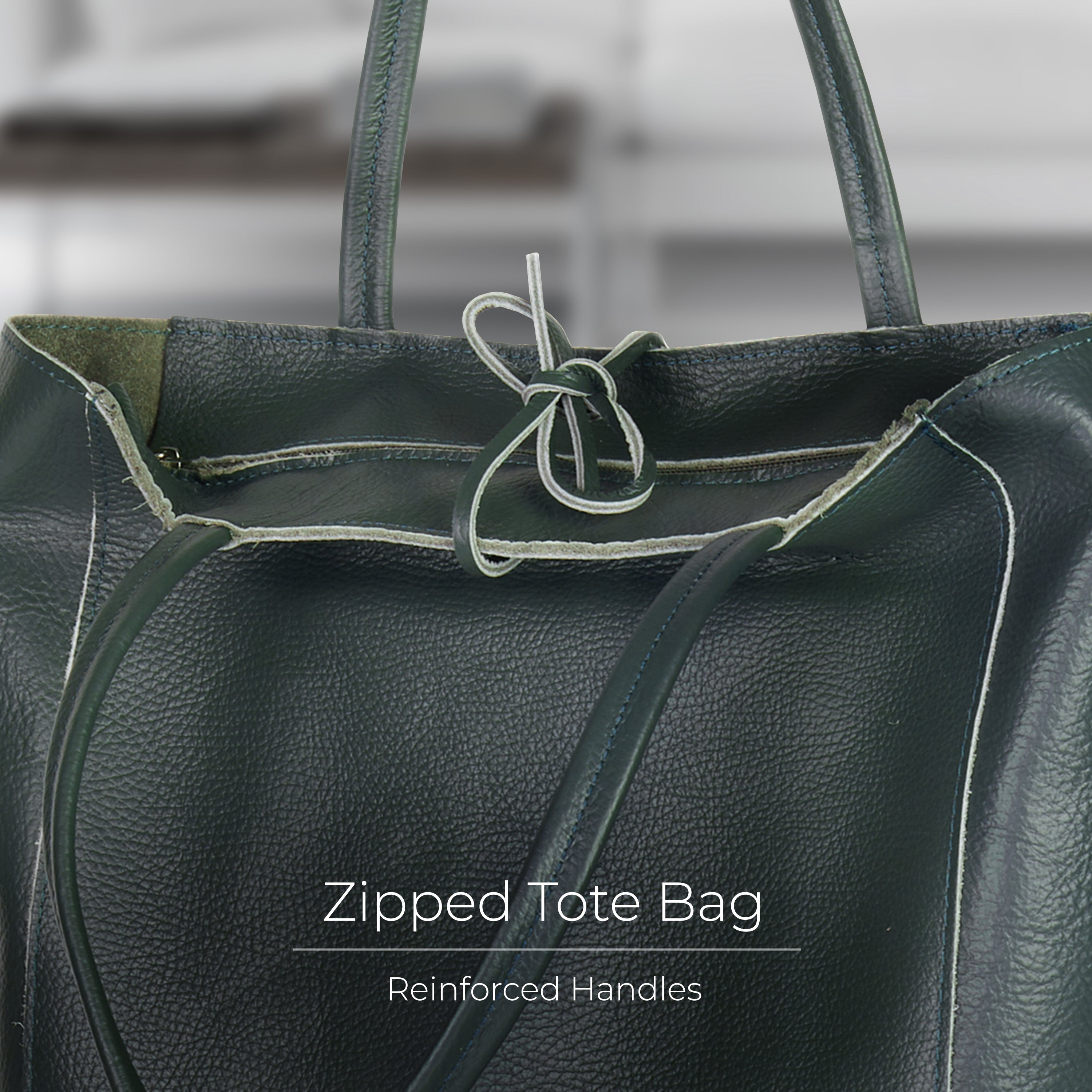 Firenze Full-Grain Leather Tote