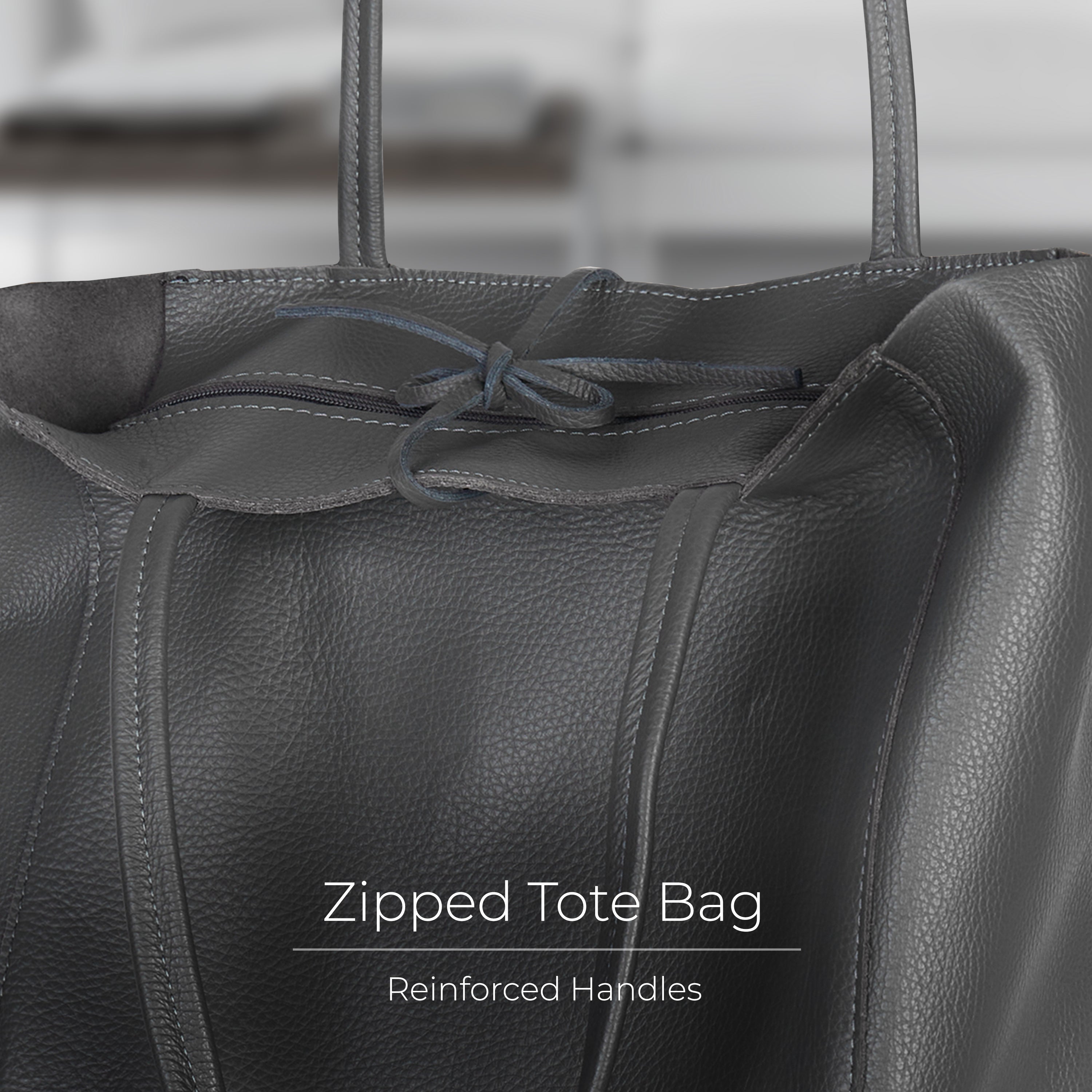 Firenze Full-Grain Leather Tote