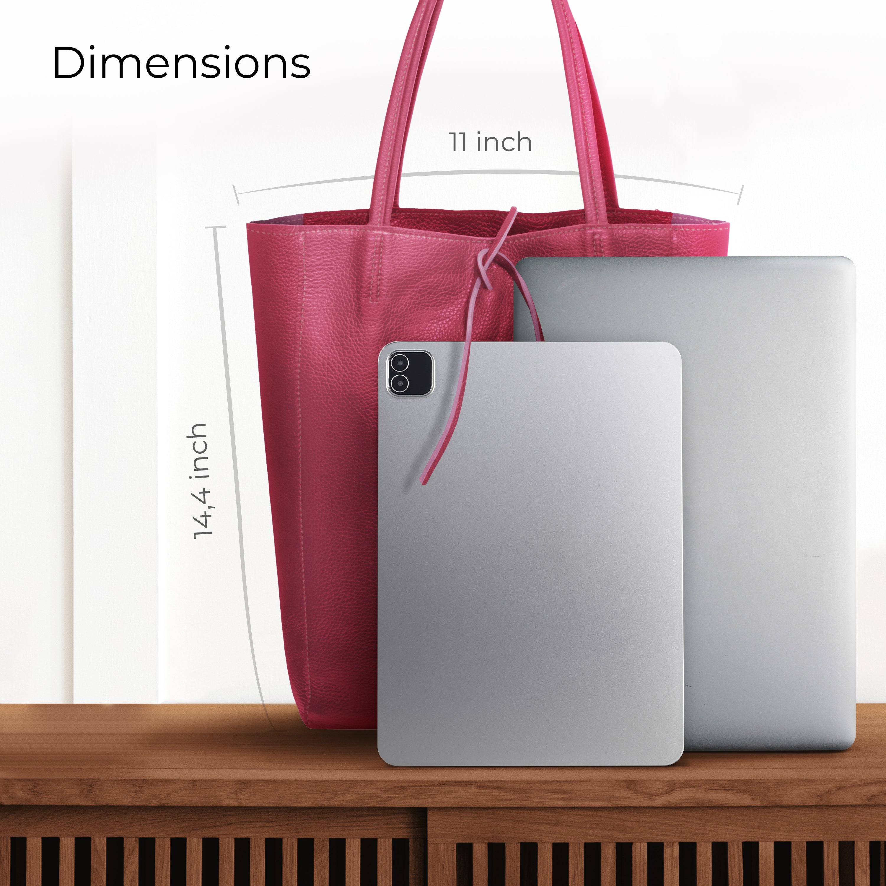 Firenze Full-Grain Leather Tote