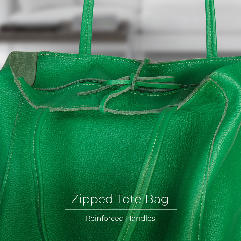 Firenze Full-Grain Leather Tote