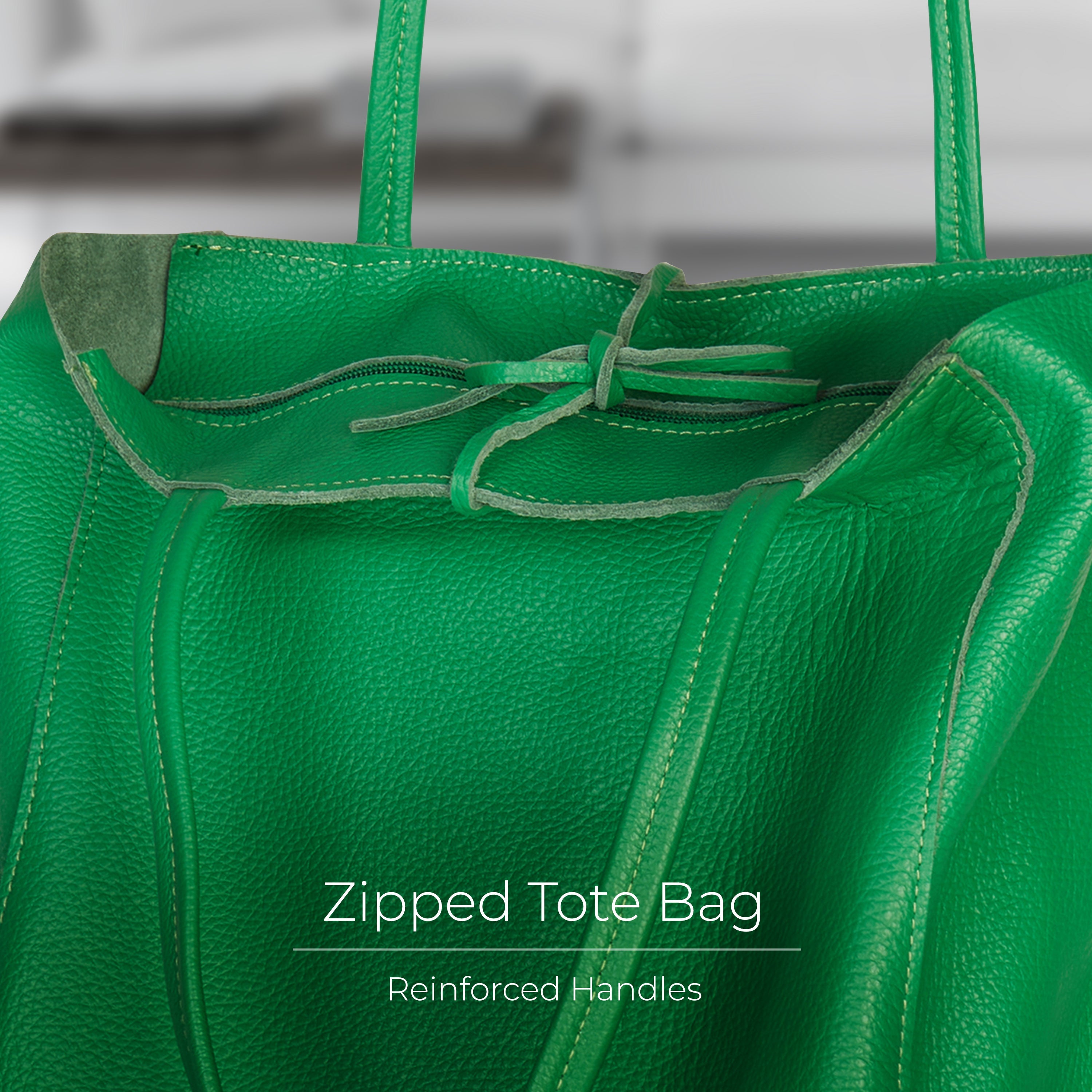 Firenze Full-Grain Leather Tote