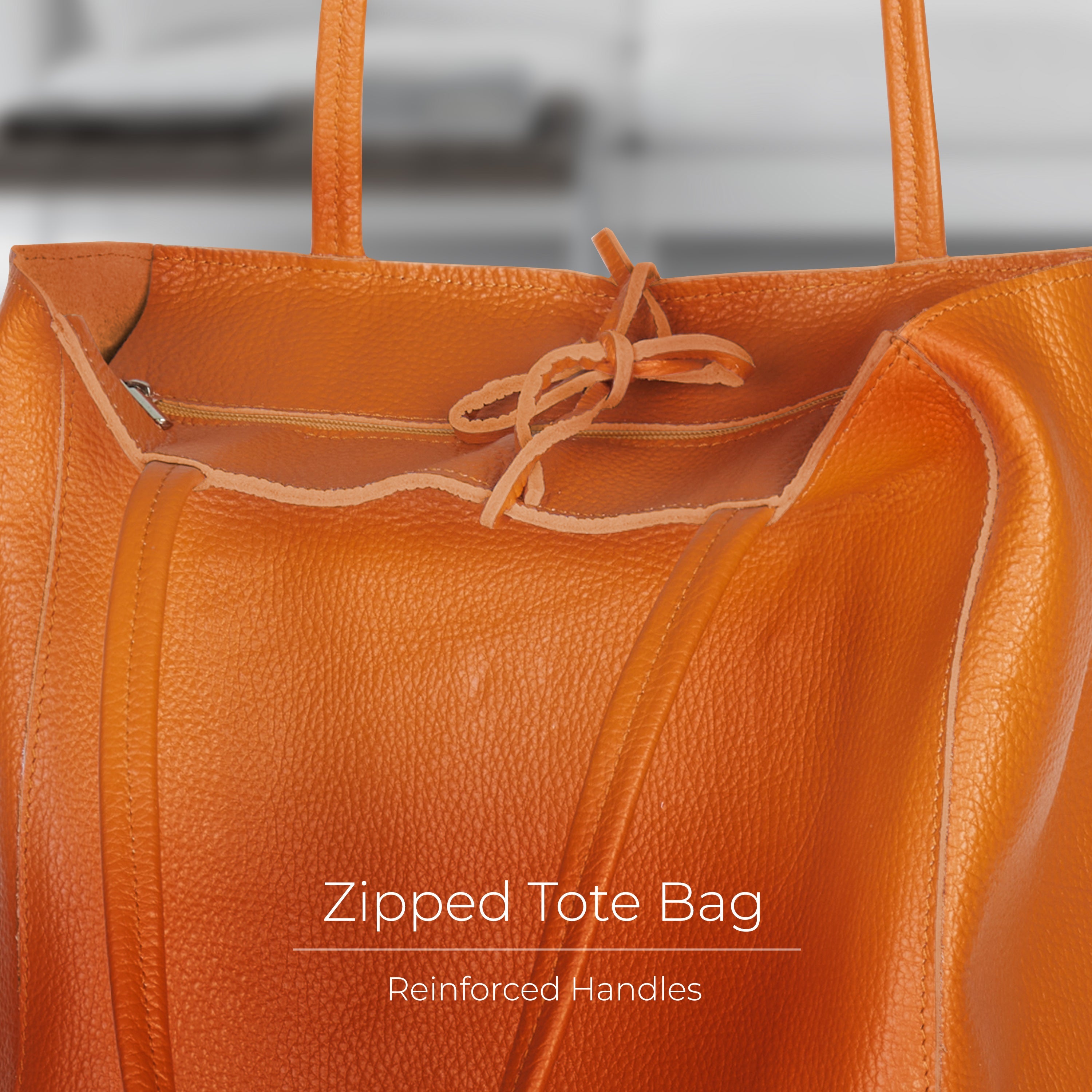 Firenze Full-Grain Leather Tote