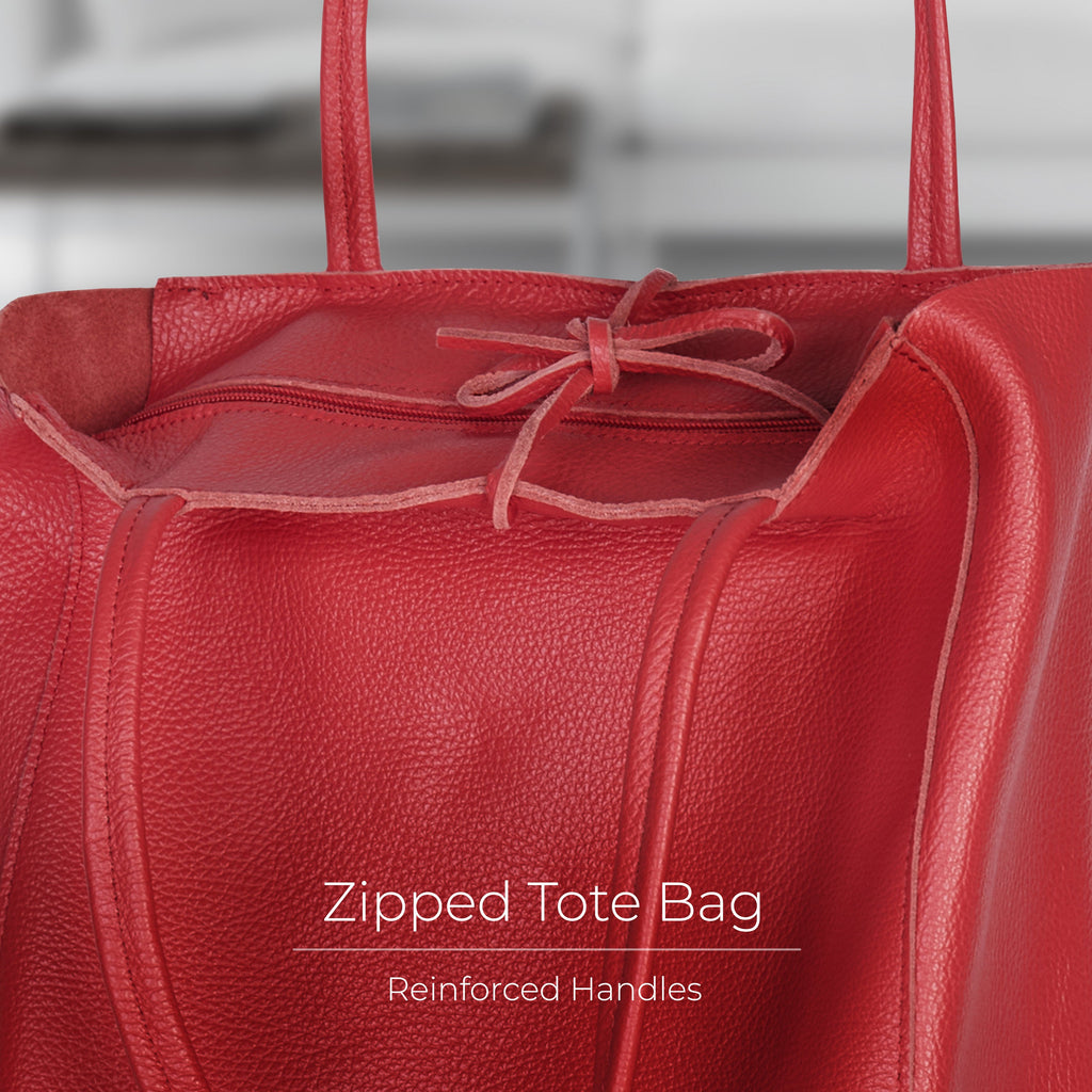 Firenze Full-Grain Leather Tote
