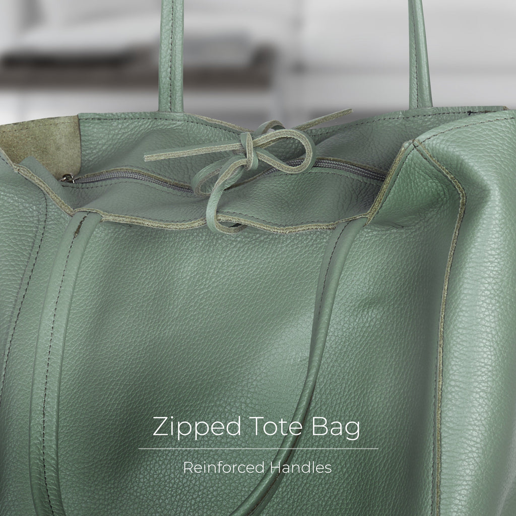 Firenze Full-Grain Leather Tote