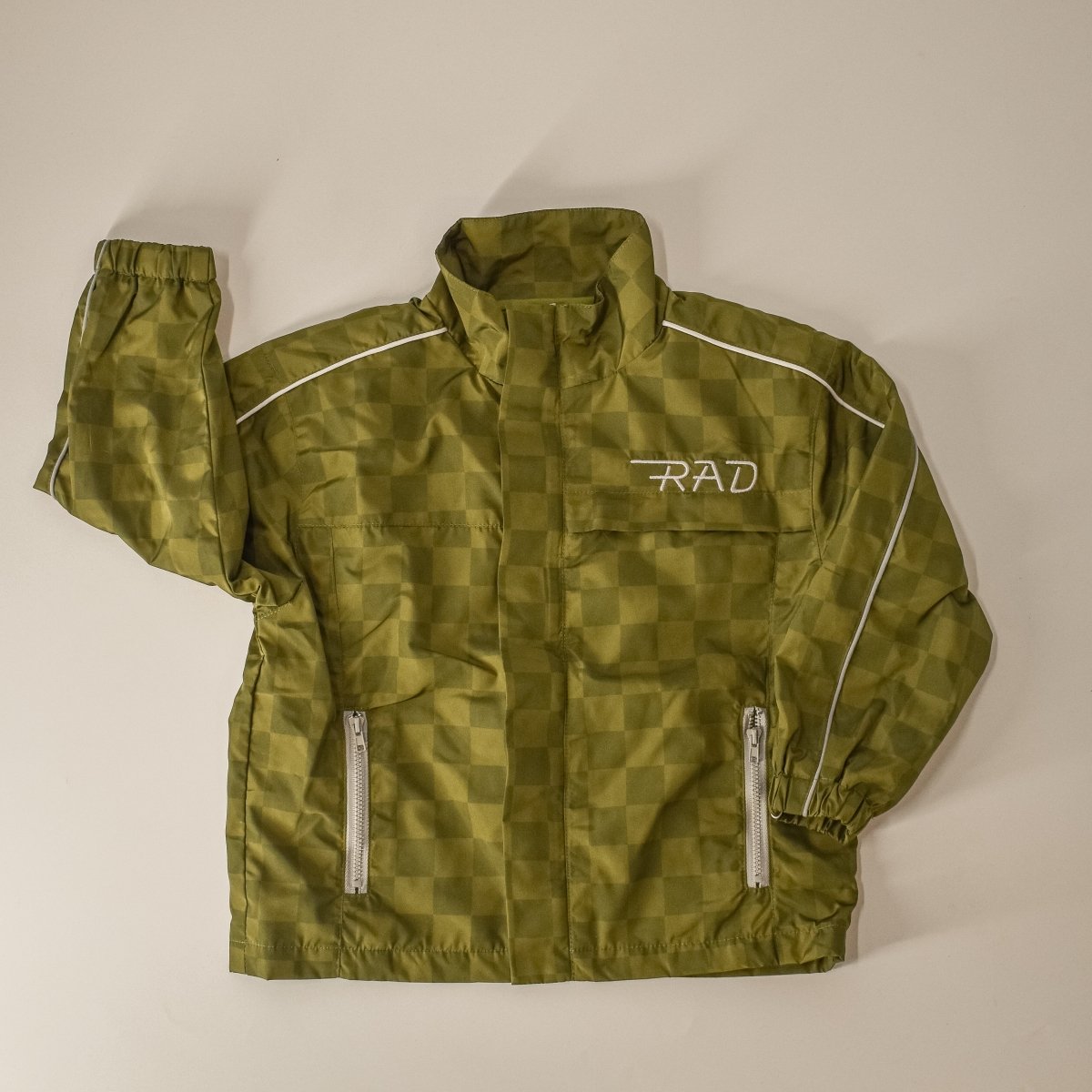 Kids' Storm Rider Waterproof Jacket — Army Green