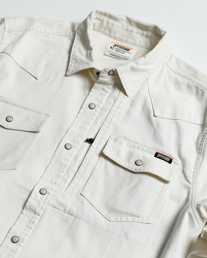 Earl Denim Shirt – Natural